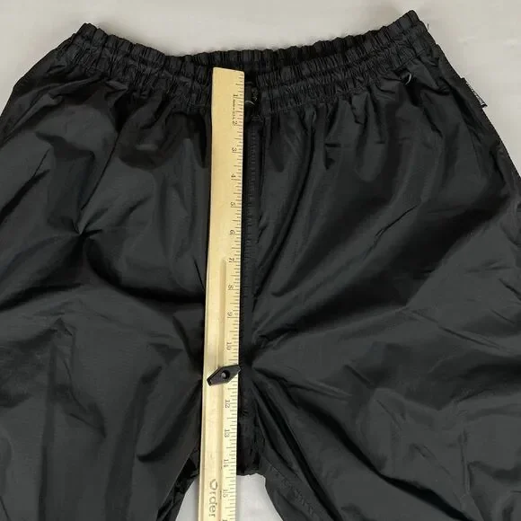 Pacific Trail Waterproof Packable Pants Women’s XL Black Hydro Vent Storm Tech - Picture 9 of 16